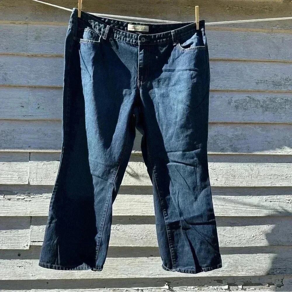 venezia jeans boot cut‎ denim in good conditions petite plus size